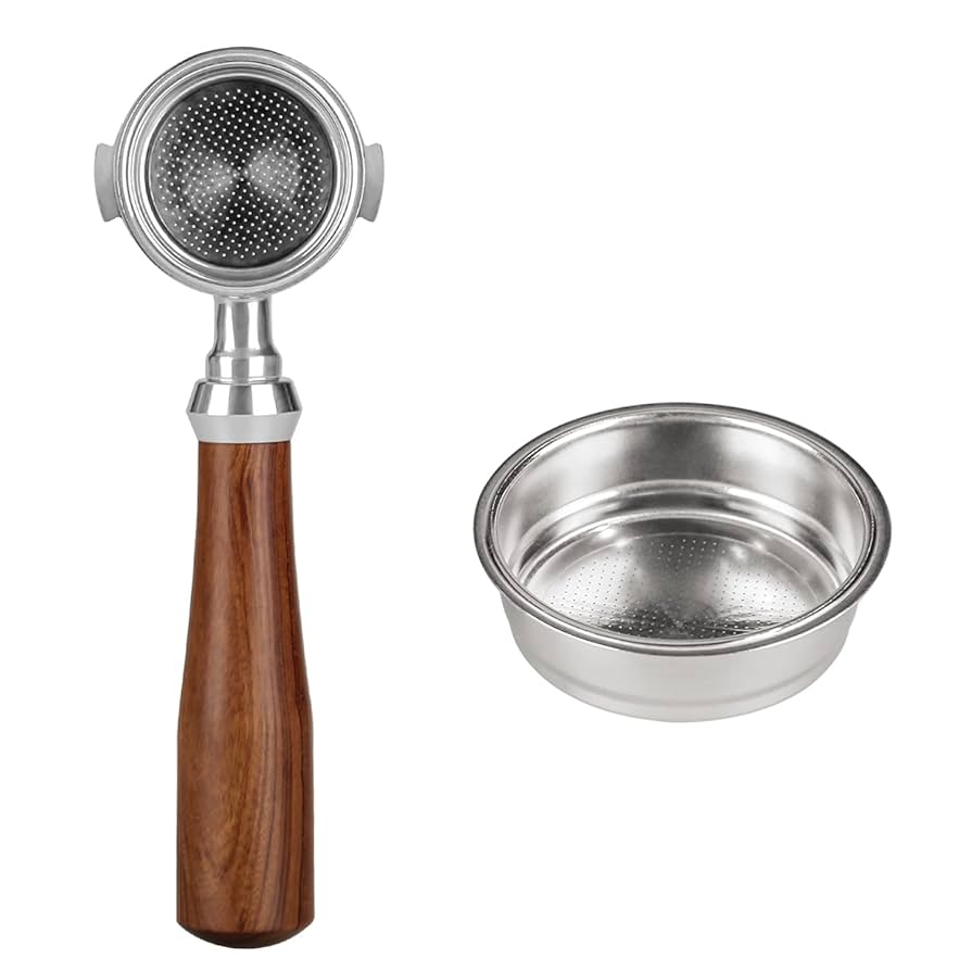 Amazon｜51mm ボトムレス ポルタフィルター コーヒー ボトムレス